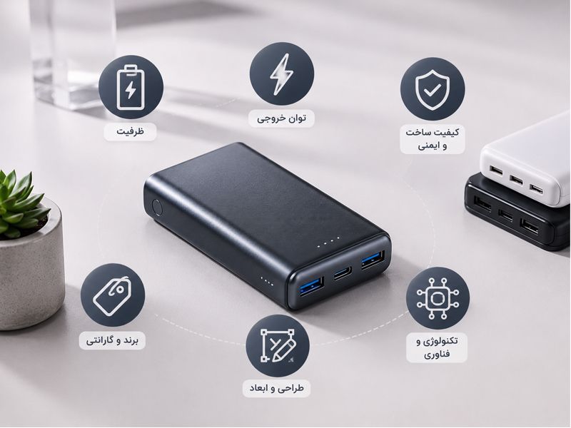 فاکتورهای تاثیرگذار بر قیمت پاور بانک